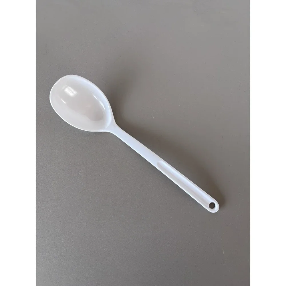 Betty Crocker‎ Melamine Spoon Utencil White Serving Cooking Vintage